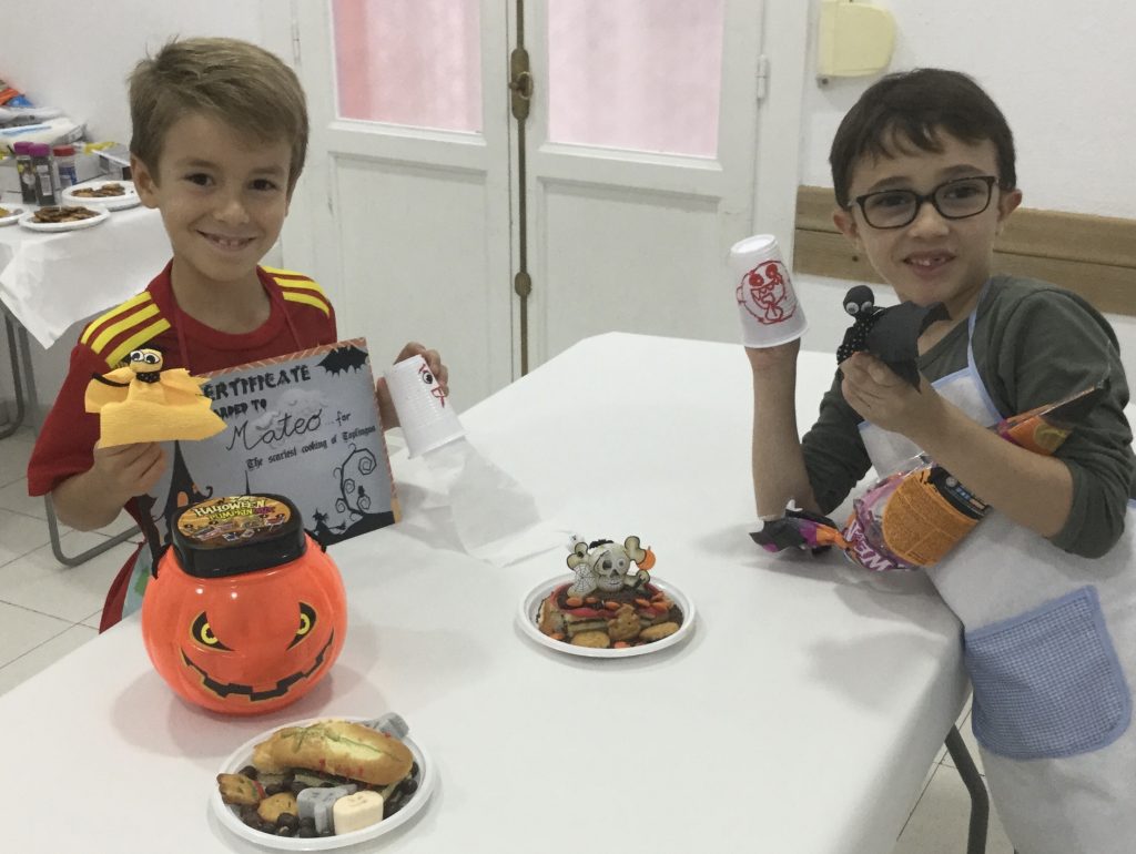 Concurso cocina terrorifica Niños Ganador 1
